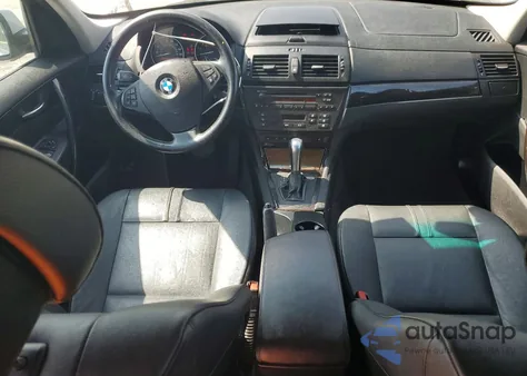 2008 BMW X3 3.0Si из США, поврежденный, VIN WBXPC93458WJ10790